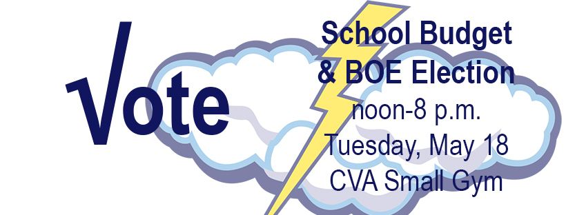 Polls open Noon - 8 p.m. on May 18