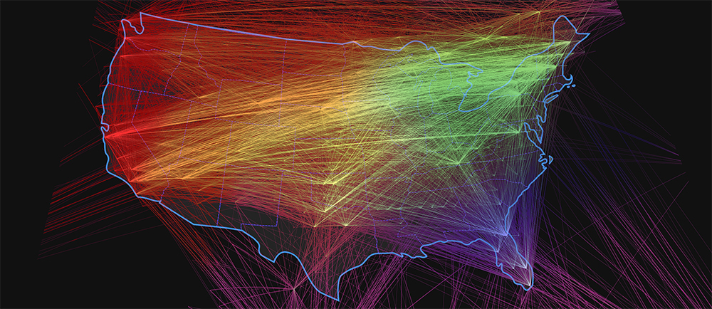 U.S. outline internet graphic